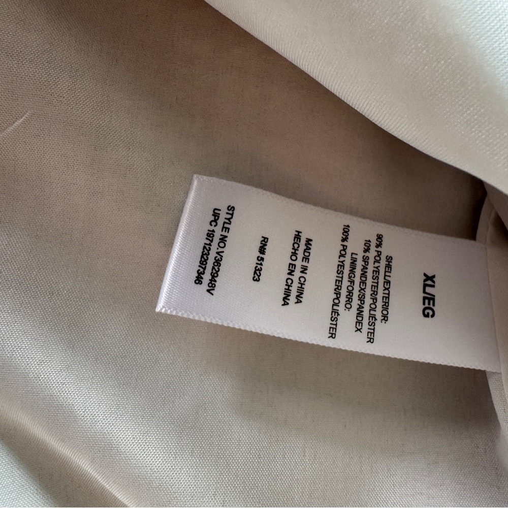 Vince Camuto Check Notched-Collar Single-Button Blazer Jacket XL V362948V NWT - Picture 14 of 14